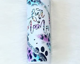 Gobelet skinny Fur Mama 20 oz, gobelet personnalisé, Fur Mama Life
