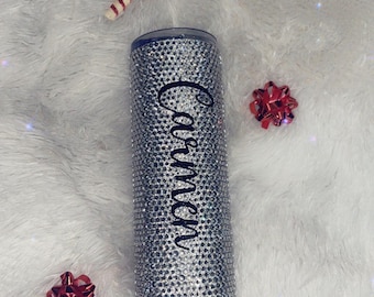Personalized Bling Tumbler, Custom Bling Tumbler, Custom Tumbler Cup, Bridal Gifts, Birthday Gifts