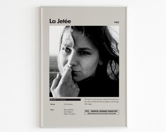 La Jetée 1999 Original Japanese Movie Poster Chris Marker - Etsy