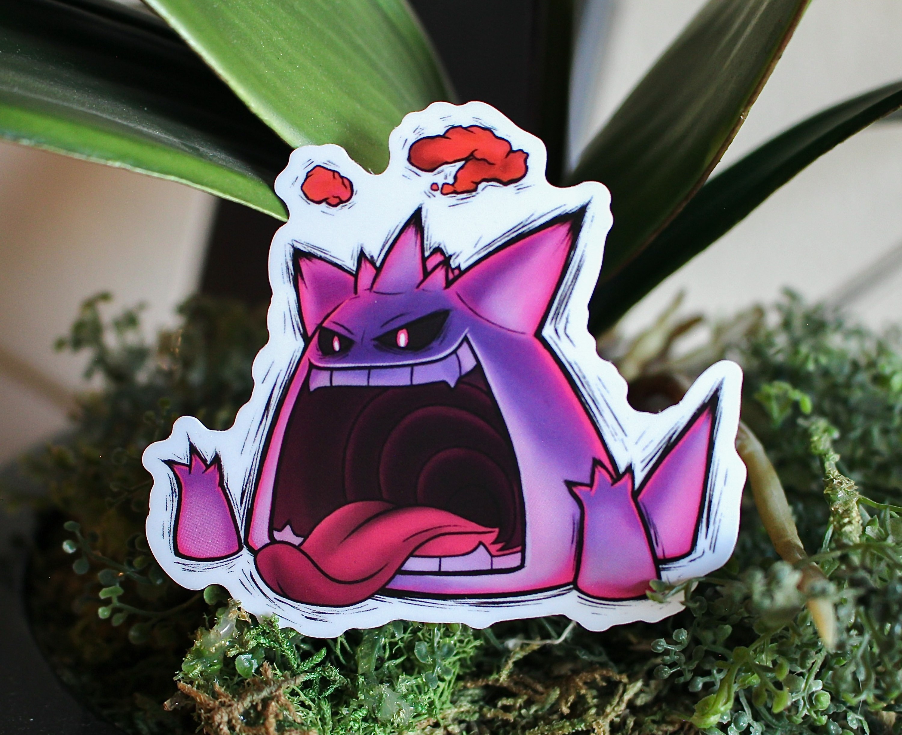 Shiny Gigantamax Gengar (Shuffle) by Noodnood966 on DeviantArt