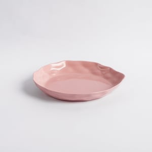 Pink Ceramic Dessert Plate| Side Plate| Small Plate| Salad Plate| Tableware| Dinnerware| Kitchen Decor| Housewarming Gift| Gift For Woman