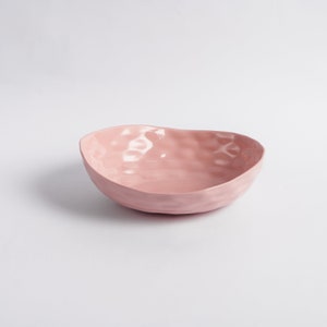Pink Ceramic Breakfast Bowl| Cereal Bowl| Soup Bowl| Noodle Bowl| Tableware| Dinnerware| Kitchen Decor| Housewarming Gift| Gift For Woman