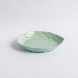 Green Ceramic Dessert Plate| Side Plate| Small Plate| Salad Plate| Tableware| Dinnerware| Kitchen Decor| Housewarming Gift| Gift For Woman