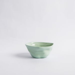 Green Ceramic Rice Bowl| Breakfast Bowl|Cereal Bowl| Soup Bowl| Tableware| Dinnerware| Kitchen Decor| Housewarming Gift| Gift For Woman