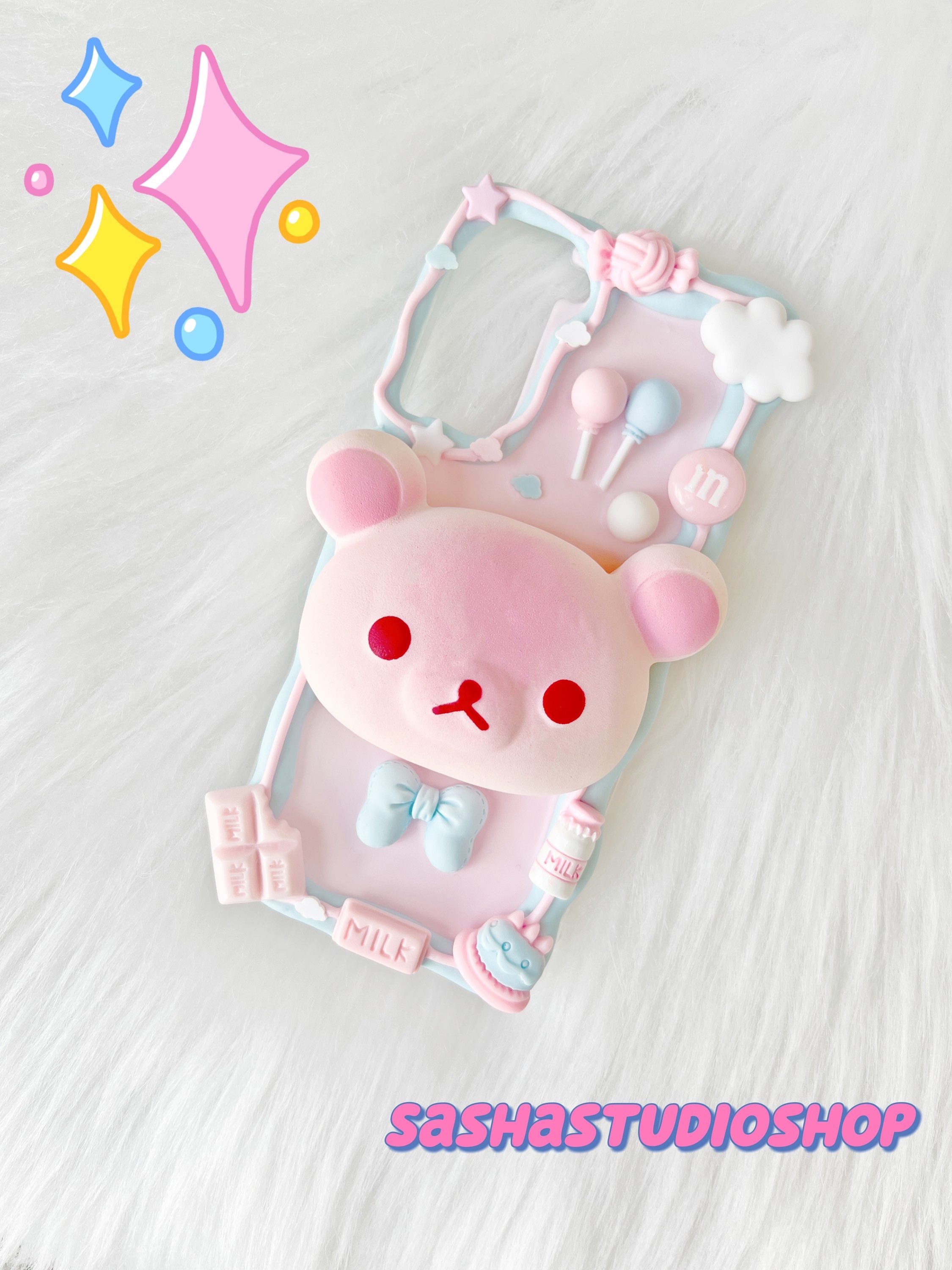 Cute Custom Decoden AirPod Case, SpongeBob Theme | Decoden Phone Case,  Kawaii Decoden Anime AirPod Case