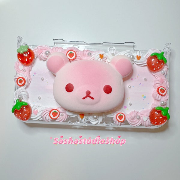 Decoden New 3DS 2DS Case | Squishy Rilakkuma Toy and More Cartoon Characters | Custom Made