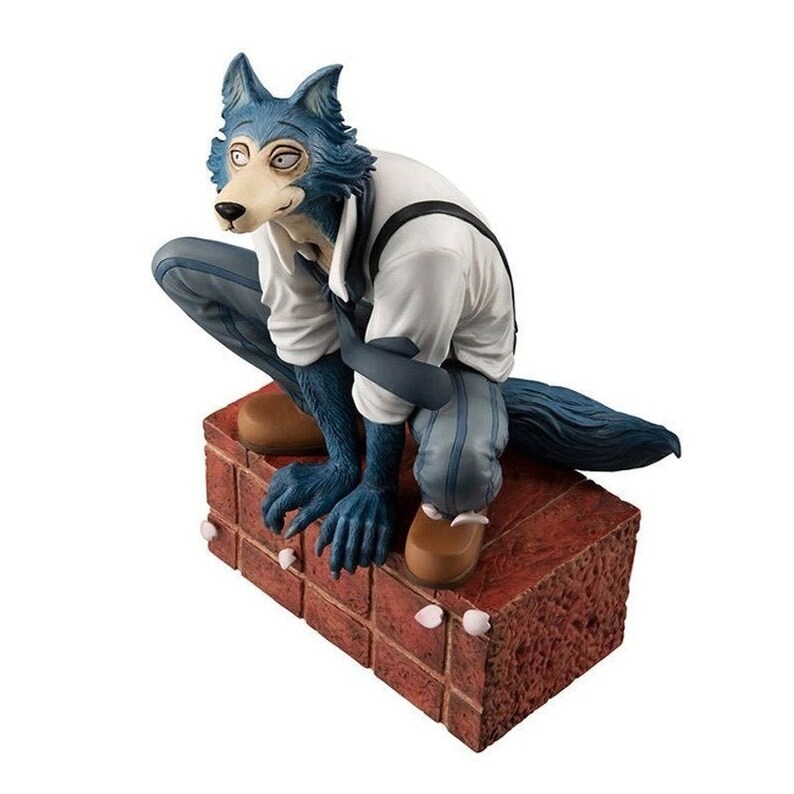 17cm Beastars anime figures Legoshi Big tail wolf action Etsy