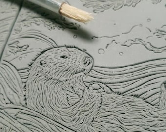 Rodillo para baldosas de arcilla - Otter