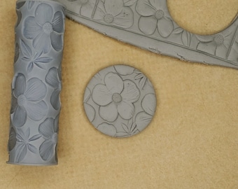 Floral Clay Mini Tile Rollers