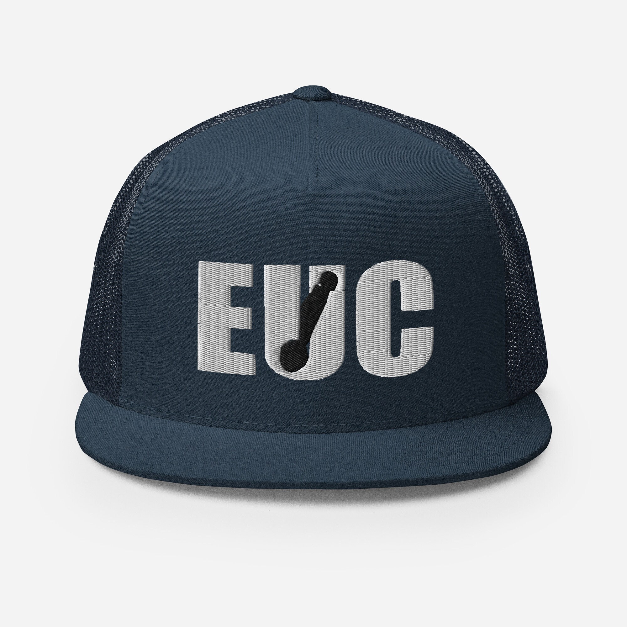 Hat Unisex Navy EUC Mesh Back PGA Jr League Youth Golf Hat - SnapBack MeshBack Navy Blue  main image 2