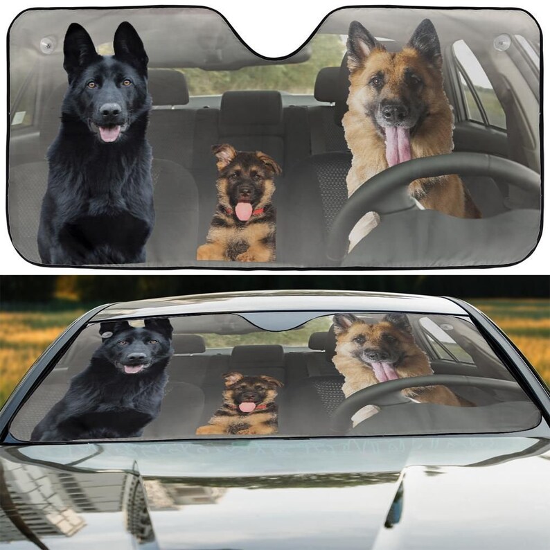 Life Is Better With Pets Version 2 - Personalized Car Sunshade main image 0