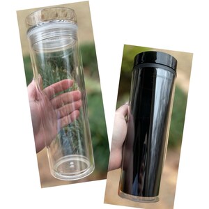 22oz Acrylic tumbler / 4 color options / Personalize