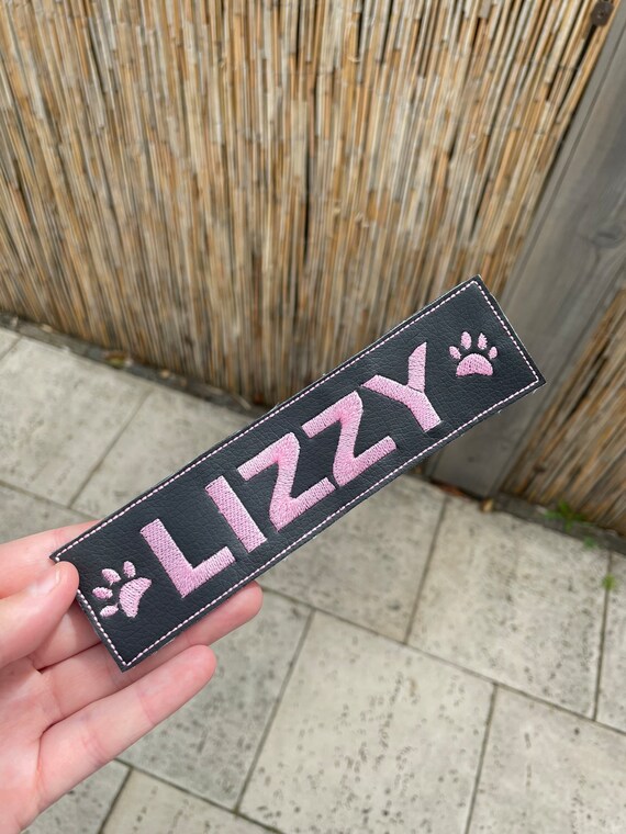 Embroidered Dog Harness Labels Etsy