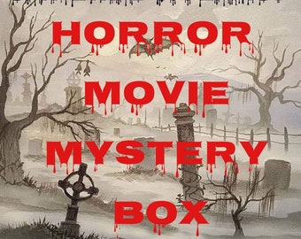 Horror Movie Mystery Box/ Movie Night/Date Night