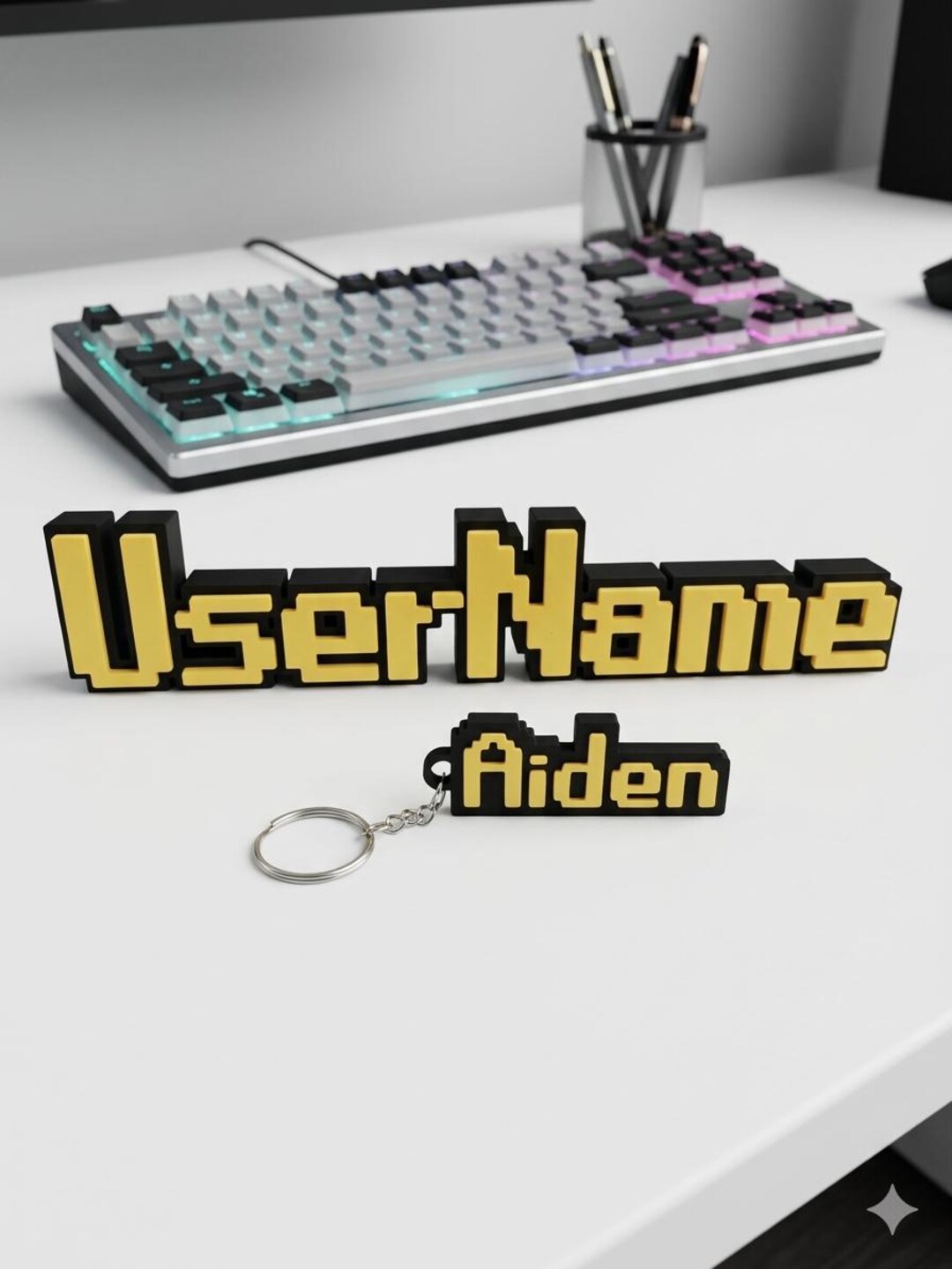 Unique Runescape Names Custom Runescape Style Name Sign | Gamer Desk Decor | Personalized ...