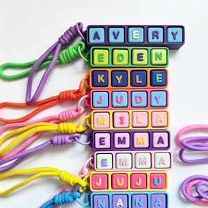 Keyboard fidget name keychain - Etsy 日本
