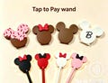 Magic Tap to Pay Wand  - Personazlied Mouse Ear Card Holder for Wonderland Vacation | Cute Gift for Mom, Princess Aesthetic -Bridal Gifts