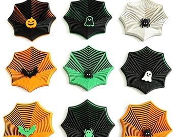 Classroom Halloween Fidget Toy, Spookey Spiderweb Twist Fidget, No Candy Party Favor, Trick or Treat Goodie Bag, Boo basket filler