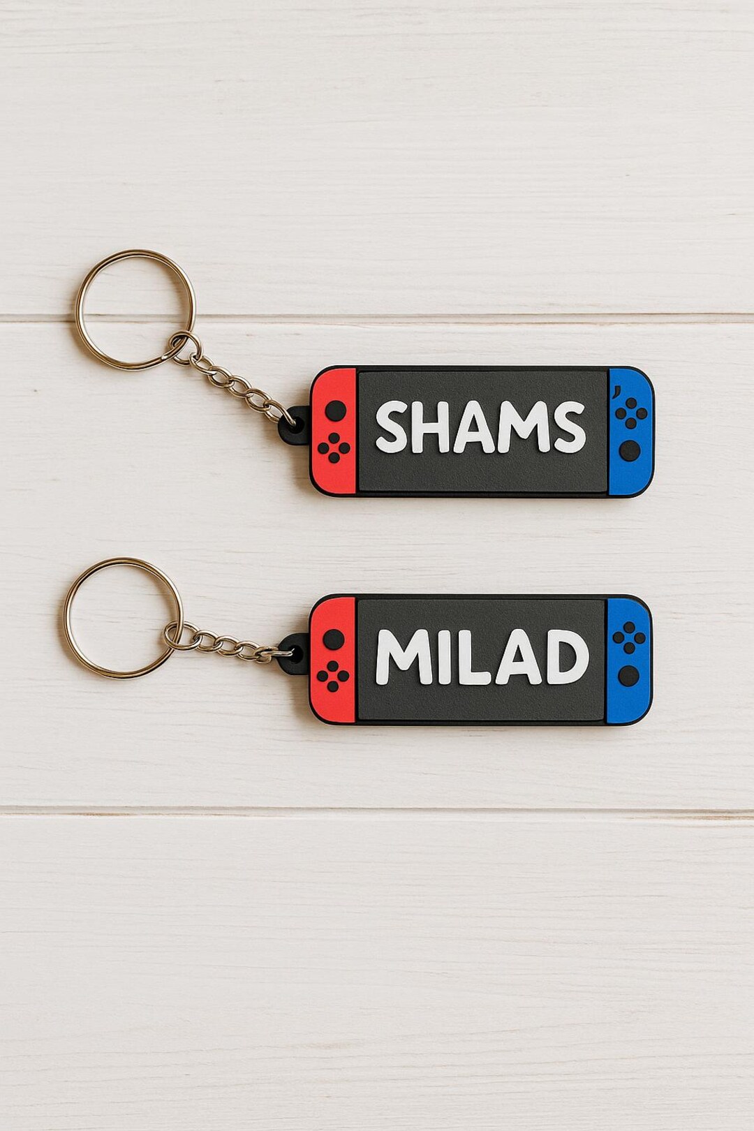 Personalized Gaming Inspired Name Keychain – Custom Gamer Tag Keyring ...