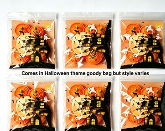 Classroom Halloween Goody Bag, Spooky, Sensory Spiderweb Twist Fidget, No Candy Party Favor, Trick or Treat Goodie Bag, Boo basket filler