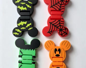 Ideas de regalos con temática de Halloween "Polvo de Hadas" para cruceros: juguetes antiestrés deslizantes con giro y volteo, regalo extensor de peces para cruceros, artículos promocionales de FE, vacaciones mágicas.