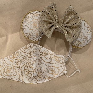 Belle of the Ball Ears and Mask Set