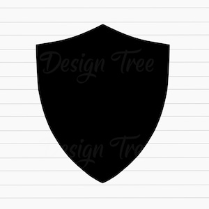 Shield SVG, Shield Cut File, Shield Badge SVG, Shield Crest SVG, Police Shield Vector, Cop Shield, Shield Clipart, Cricut, Png, Silhouette