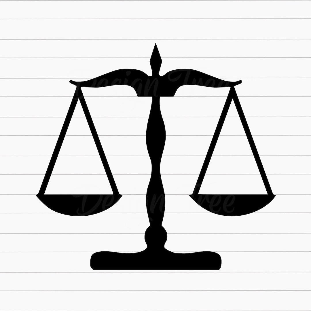 Balance scales with weight and equal pans device Vector Image