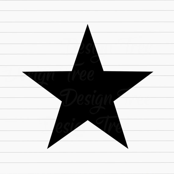 Ru Scully Onvoorziene omstandigheden Ster SVG Star Cut File Star Vector Star Clipart Star - Etsy Nederland