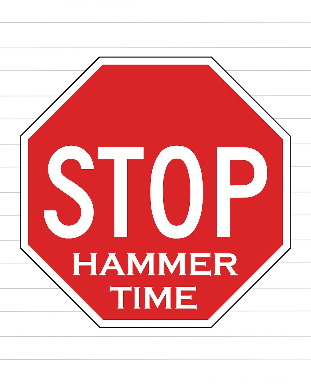 Funny Stop Sign Clipart, Funny Street Sign Cut File, Funny Road Sign ...