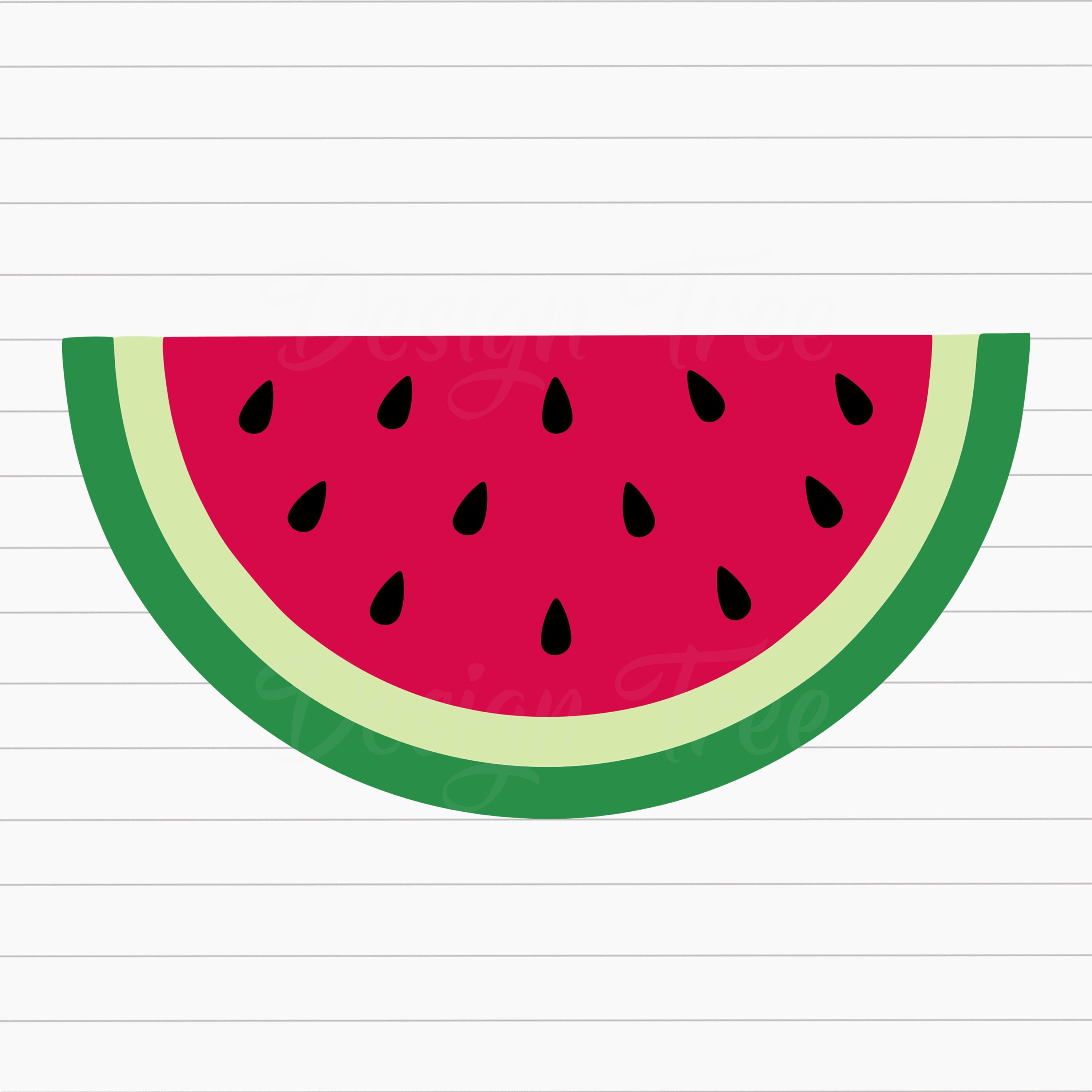 Watermelon SVG, Watermelon Cut File, Watermelon Vector, Watermelon