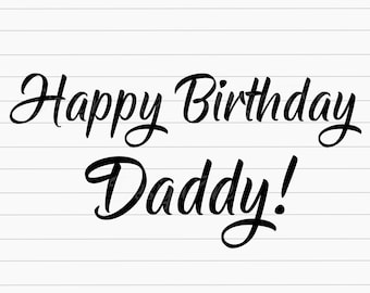 Happy Birthday SVG, Birthday SVG, Birthday Shirt SVG, Instant Download, Clipart, Cricut, Silhouette, Svg, Png