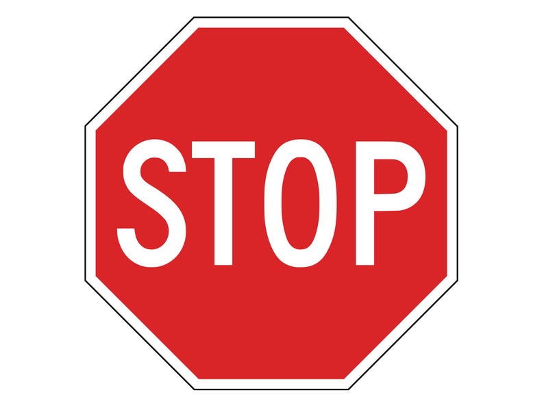 Stop Sign Clipart, Stop Sign Symbol, Road Sign Cut File, Street Sign Vector, Traffic Sign Icon: SVG, PNG, JPG For Cricut, Silhouette image 2