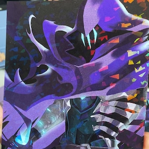 Impressão de arte Omen - Valorant Fanart Holográfico