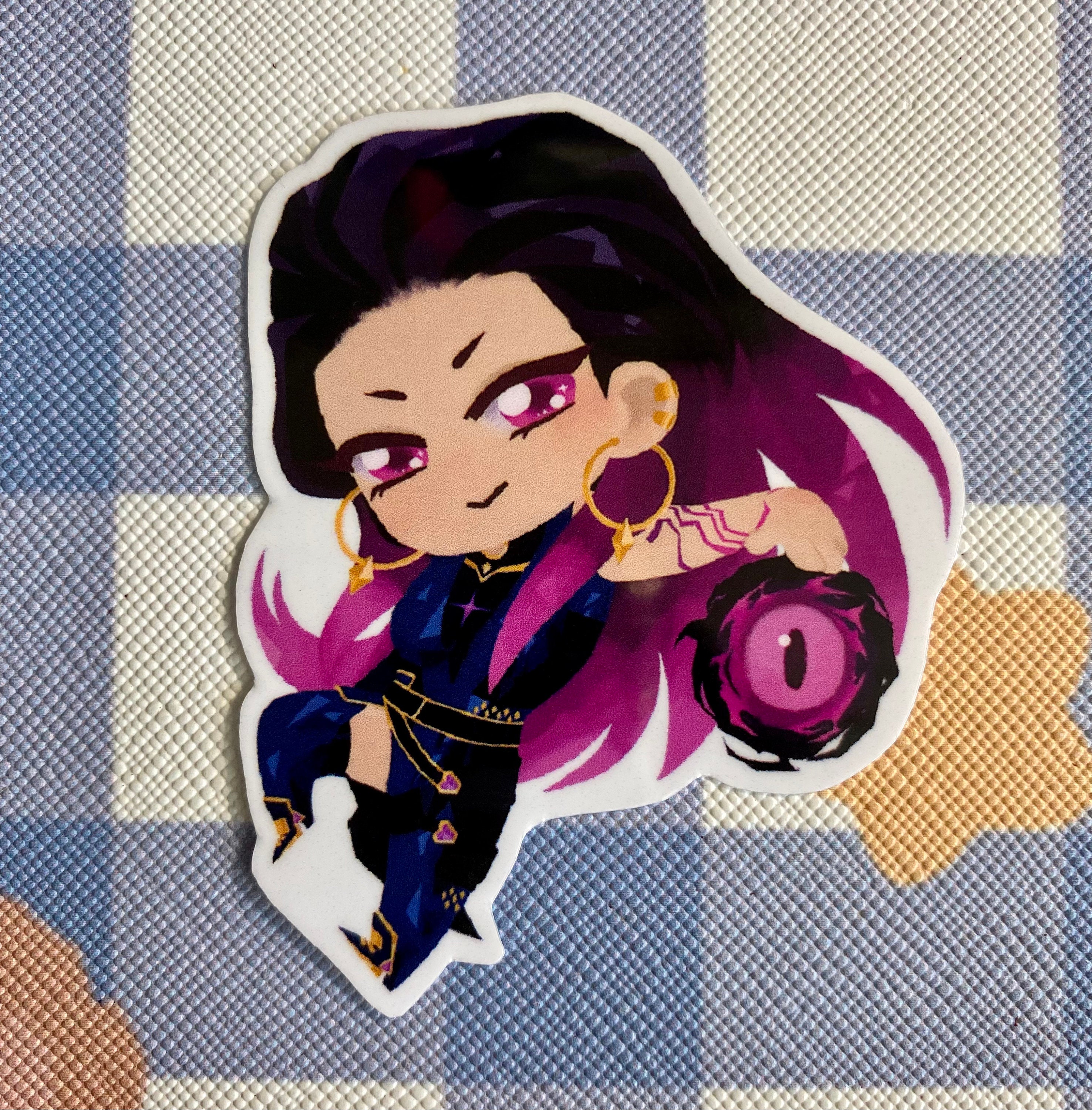 Reyna Raze Neon Valorant Sticker Jett/neon/reyna/phoenix/yoru/raze Duelist - Etsy