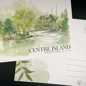 Toronto Centre Island Postcard