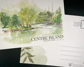Cartolina dell'isola di Toronto Centre