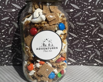 Adventures Trail Mixes in a jar (set of 2)