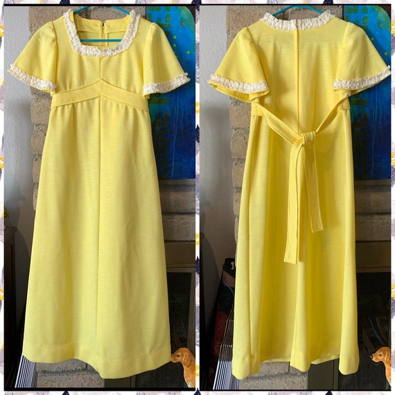 Handmade MidCentury Daisy Dress - image 2