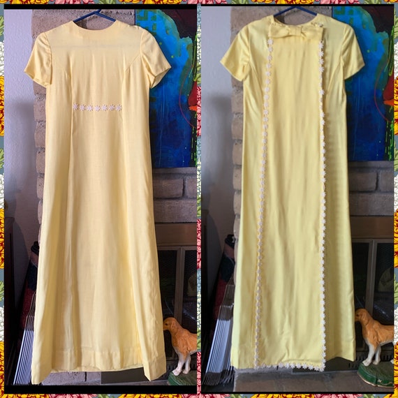 Handmade 1960’s Maxi Dress - image 2