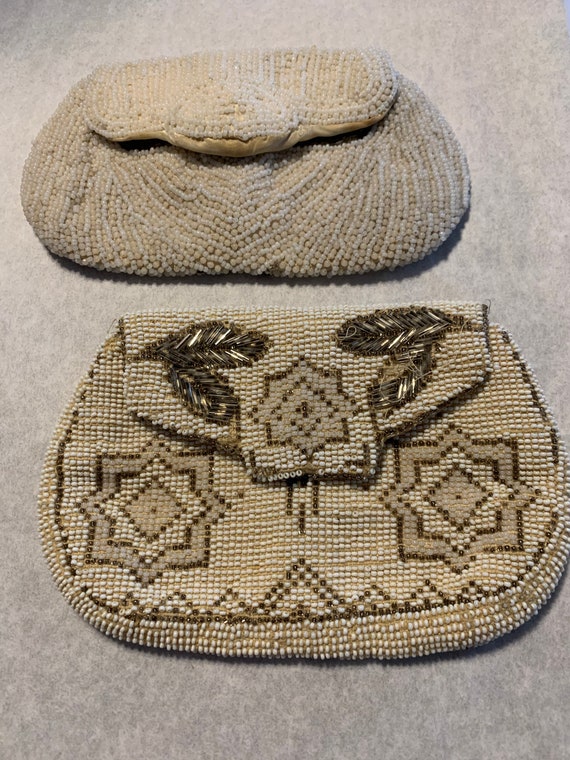 Two Small Beaded Clutches