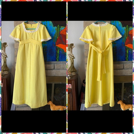 Handmade MidCentury Daisy Dress - image 1