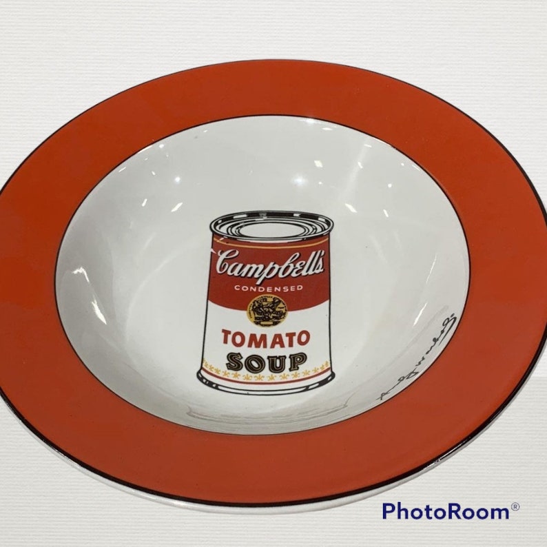 Rare Set of Seven 7 Andy Warhol Campbells Soup Soup Bowls Etsy