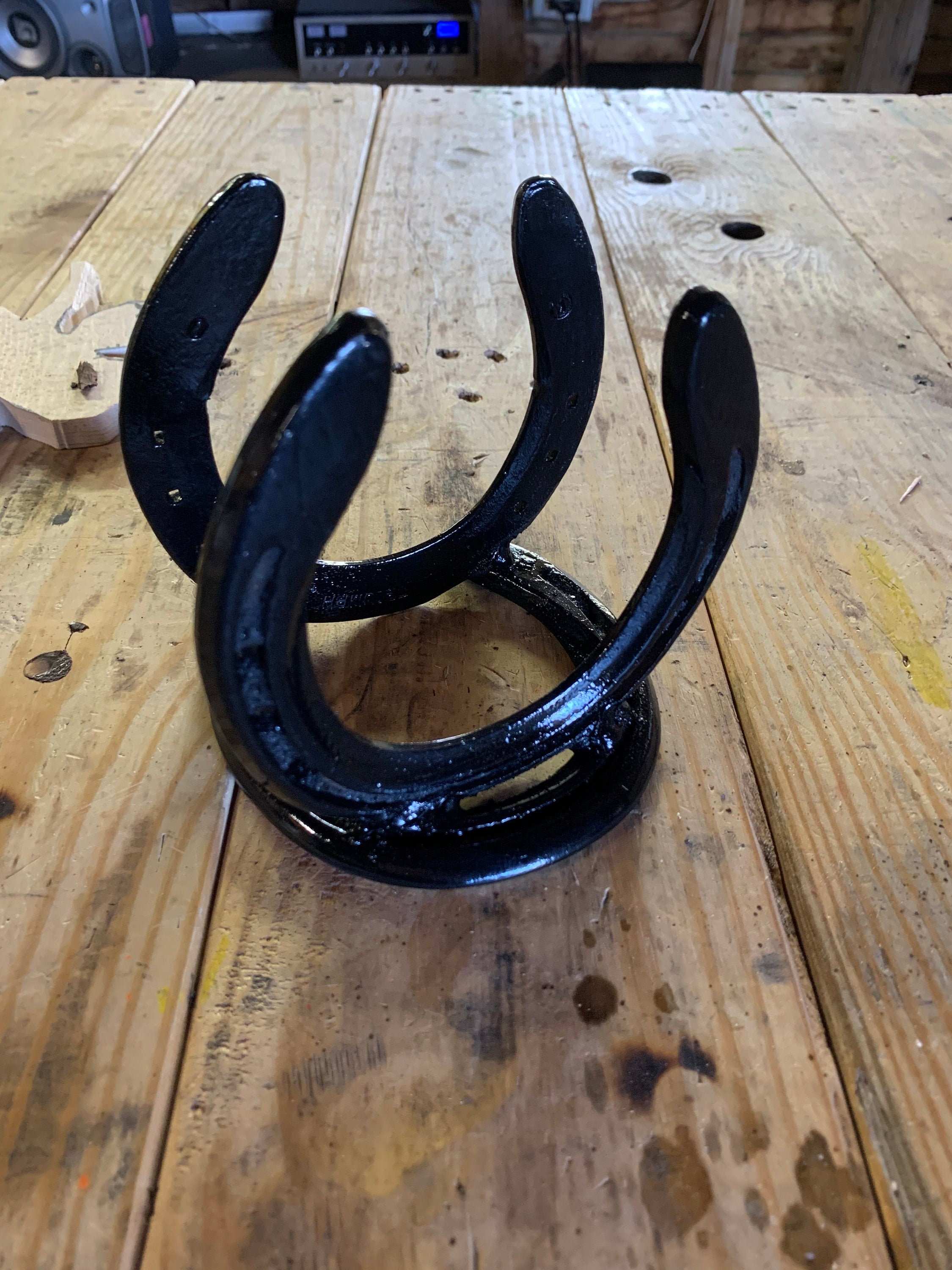 Horseshoe napkin rings sale