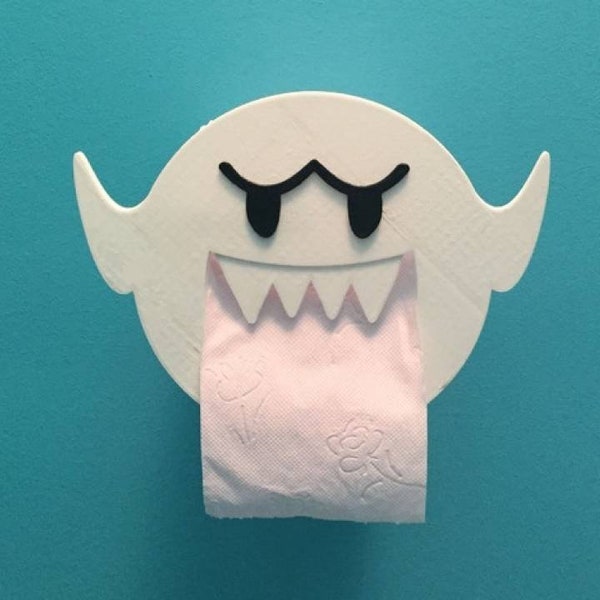 Porte-papier toilette Super Mario Boo