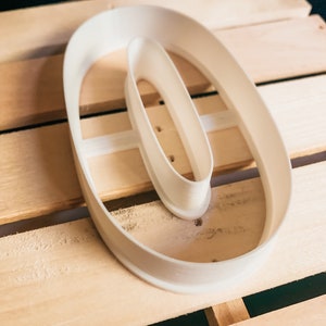 Number 0 Cookie Cutter