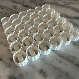 Scalloped Circle Multi-Cutter mit Mitte Grübchen