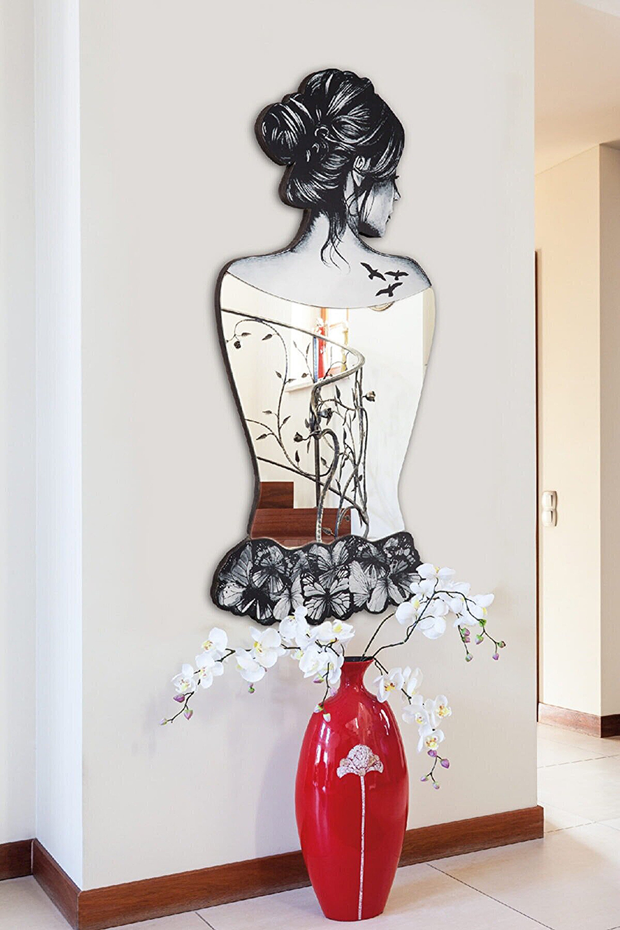 Modern Mirror Home Decorfloor Unique Full Length Wall Mirrors Etsy