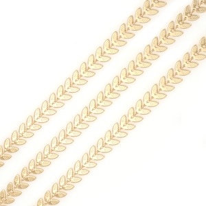 Brass PorcelainChain,Gold Plated Necklac,24K Gold Plated Welded Chain,Semi-Finished Bracelet Necklace,DIY Bracelet Necklace Accessories6x7mm