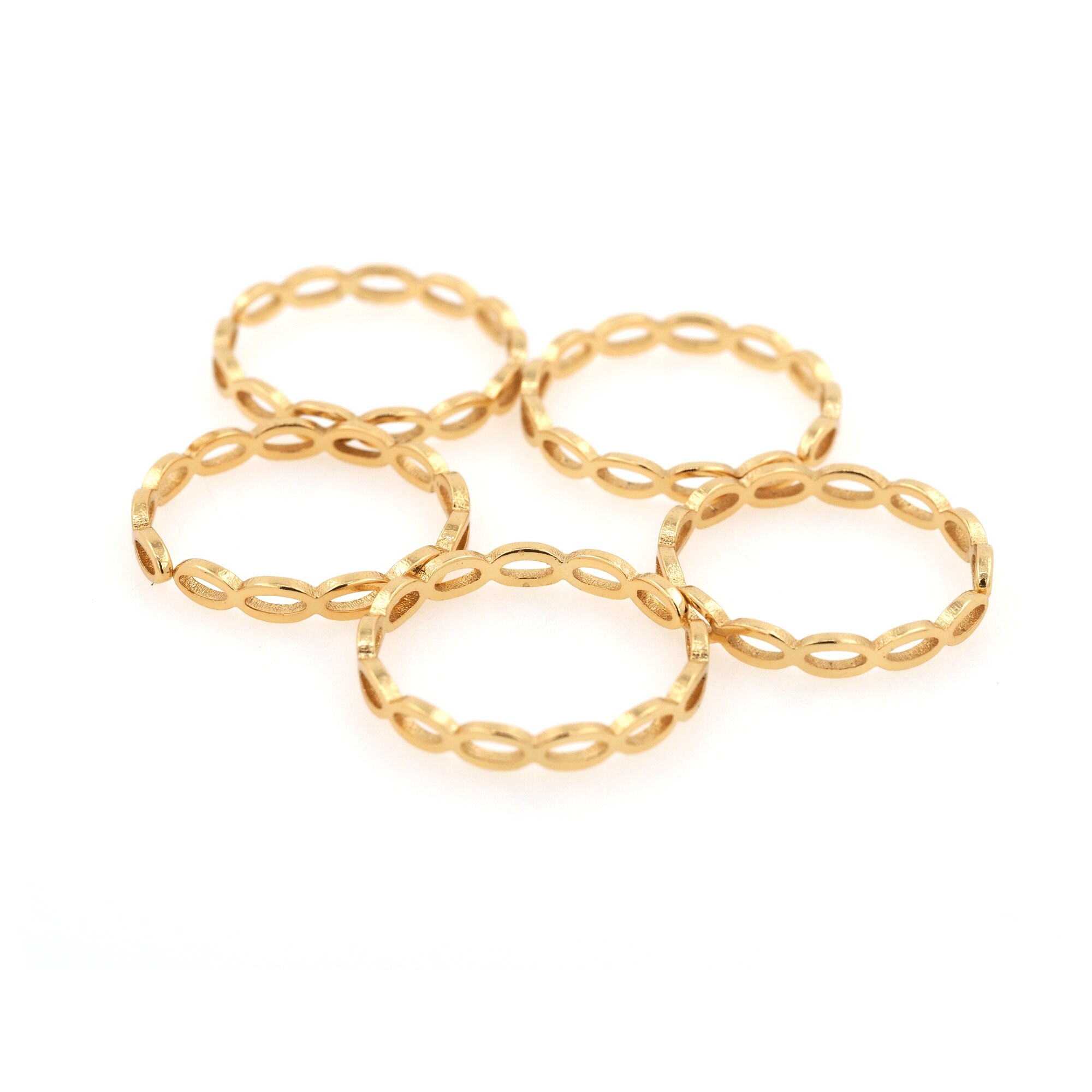 Adjustable Ring, 24k Gold Beautifully Filled Ring, Micropavé CZ Open Ring, Simple Ring, Yellow Gold Open Ring, Gift for Her